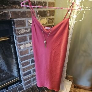 💥PROM SALE💥AEROPOSTALE PROM/DANCE/SPECIAL EVENT Pink Slip Dress with Cowl Neck